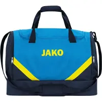 Jako Iconic Sporttas M Blauw - Geel - Donkerblauw
