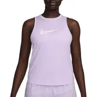 Nike W Nk One Swoosh Lila Hardloopvest