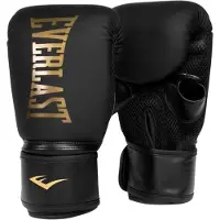 Everlast Cardio Elite Bag Gloves, Black/gold S/M