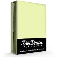 Day dream Hoeslaken - katoen - lime - 80x200 cm