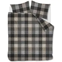 Beddinghouse Dekbedovertrek Beckett Grey 200x200/220