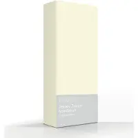 Romanette Topper Hoeslaken Romanette Ivoor (Jersey)
