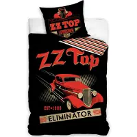 Carbotex ZZ Top Dekbedovertrek Eliminator 140 x 200 cm 70 x 90 cm - 100% katoen