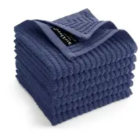 Byrklund Vaatdoek Clean & Shiny Blauw (Set van 6)