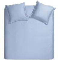 Cinderella Dekbedovertrek Sundays Soft Blue Satijn-240 x 200 / 220 cm | Lits-Jumeaux