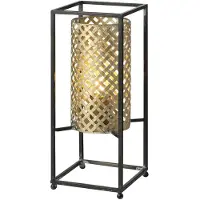 Freelight Tafellamp Petrolio H 37 cm B 15 cm goud zwart