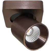 Artdelight Led opbouwspot Laguna brons bruin
