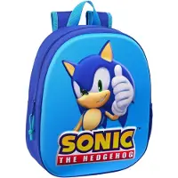 SEGA Sonic the Hedgehog Rugzak, 3D Great - 33 x 27 x 10 cm - Polyester
