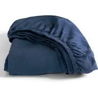 Cinderella Hoeslaken Navy (Jersey)-80/90 x 210/220 cm