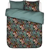 Essenza Dekbedovertrek Karli Reef Green Satijn-140 x 200 / 220 cm | 1-Persoons