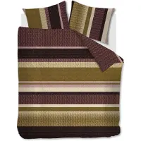 Beddinghouse Jorren Dekbedovertrek Dark Red 200x200/220 cm