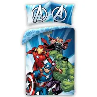 Faro Marvel Avengers Dekbedovertrek Team Power