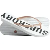 Superdry Code Core Sport Teenslippers Wit Grootte: L