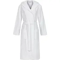 Ringella Witte uniseks badjas capuchon | Maat XL