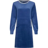 Pastunette Blauw velours nachthemd | Maat 36