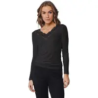 Pastunette Slaapshirt Dames | Maat: XL | Kleur: Zwart