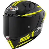 Sonstiges S1-XR GP Carbon Hypersonic E06 Zwart Geel Integraalhelm Maat XS