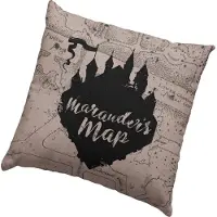 SD Toys Harry Potter Kussen Marauder's Map 45 x 45 cm Creme