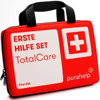 PURAHELP Eerste Hulp Set - 172 Onderdelen voor Thuis, op Kantoor of Onderweg - Reisapotheek Eerste Hulp Set Outdoor Eerste Hulp Set Kinderen