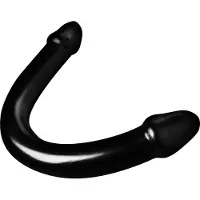 XR Brands XXL Double Dong - Black