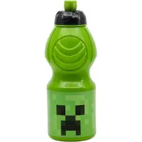 Stor Bidon Minecraft Junior - Drinkfles - 400ml - Groen