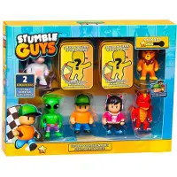 Stumble Guys Pack Of Figure 8 Units Transparant Kinderen