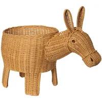 Ferm Living Opbergmand - Donkey - 66x35x49 cm - Natural - - OneSize - Opbergers