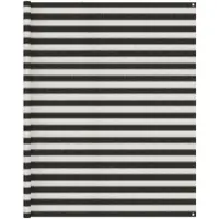 vidaXL Tenttapijt 250x600 cm antracietkleurig en wit