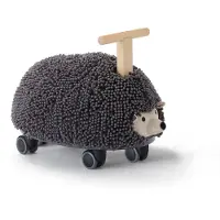 Kids Concept Ride Aan - Egel - Edvin - Grijs - - OneSize - Motoriek speelgoed