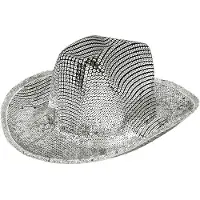 Coppens Hoed Groovy zilver - nvt - Cowboyhoed