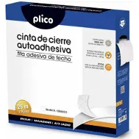 PLICO Velcro 20 Mm X 25 M Adhesive Tape Transparant Kinderen