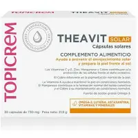 Theavit Topicrem Solar Voedingssupplement 30 Eenheden