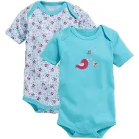 Playshoes Body korte mouw Birdie - 2 stuks