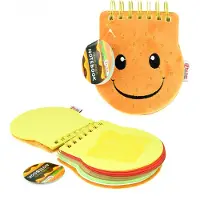 Toi-Toys Notitieboekje Hamburger Pluche/papier Junior