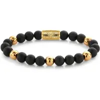 Rebel & Rose Armband - Staal/Beads |