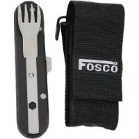 Fosco Outdoor Bestek - Zwart - Inklapbaar