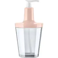 Koziol Zeepdispenser Koziol Flow Queen Pink Crystal Clear