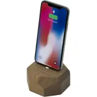 Oakywood Lightning Dock - Massief Walnoot - compatible met Apple iPhone en Apple AirPods (Lightning)