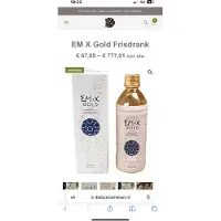 EM Agriton EM X Gold Frisdrank met Antioxidant - 500ml