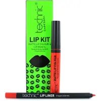 Technic Lip Kit Lipliner & Lipstick - Wild Child
