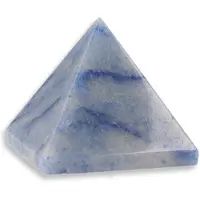 Spiru Piramide Edelsteen Blauwe Kwarts (25 mm)