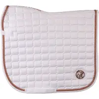 Harry's Horse Zadeldek Reverso Competition - White - dressuur Full