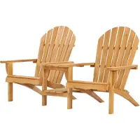 Benoa Oaks Double Lounge Chair 100 cm (Naturel, 100x161x90cm)