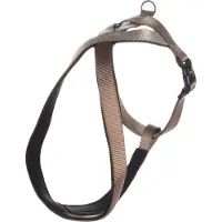 Flamingo Abbi Cross - Harnas Honden - Harnas Cross Abbi Taupe Xl 70-90cm 25mm - 1st - 133393 - 1st