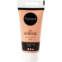 Packlinq Acryl Verf, semi-glanzend, dekkend, licht beige, 75 ml/ 1 fles