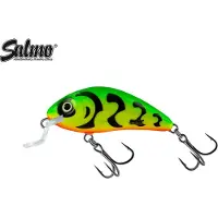 Salmo Rattlin' Hornet Shallow Floating Green Tiger 4,5 cm 3 g Wobbler