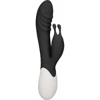 Heat Ignite - Rechargeable Heating G-Spot Rabbit Vibrator - Zwart