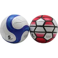 Benson Voetbal - Maat 5 - 260 gram - Ø 23 cm - Duurzaam kunstleer - Mixkleur