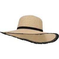 Sarlini Zomerhoed Dames - Rieten strandhoed - Zonnehoed - Strohoed dames - Strandhoed dames