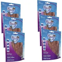 Renske Vleesrepen 100 g - Hondensnacks - 6 x Eend&Groente